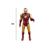 MASEN TOYS Iron Man Demir Adam Avengers Karakteri 20 Cm Eklemleri Hareketli Işıklı Figür Oyuncaklar
