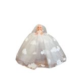 MASEN TOYS Oyuncak Bebek Barbie Gelin Oluyor 30 Cm El Yapımı Özel Üretim Model Bebek