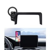 MaserWeller 2015-2019 Mercedes Benz CLA / 2016-2020 GLA / 2017-2019 A sınıfı aksesuarlar için araç telefonu tutucusu, 8 inç ekran sabit klips, 360° dönebilen telefon tutucusu, MagSafe ile uyumlu
