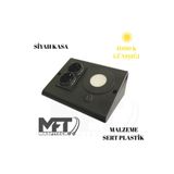 Masfitech Dolap Ve Tezgah Altı Prizli Led Aydınlatma Siyah–3 Watt 4000k Günışığı |mutfak Için Şık Işık Ve Priz