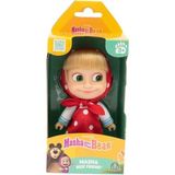 Masha And The Bear Maşa ve Koca Ayı Maşa Figürü 13X8 cm - kırmızı