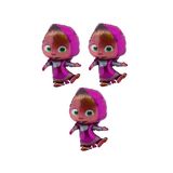 Masha Parlak 3 Adet Büyük Boy 73.4Cmx46.5cm Folyo Balon (Helyum) No:31
