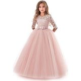 Masho Trend Mashokids Çocuk Abiye Takımı - Çocuk Elbisesi - Çocuk Kostümü - Çocuk Kostümü - Tarlatanlı Model - 13 Yaş - Pudra - Pembe