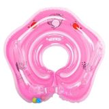 Masho Trend Pembe Zilli Bebek Yüzme Boyun Simidi Emniyet Kilitli Bebek Simiti Bebek Boyunluk Deniz Boyunluğu