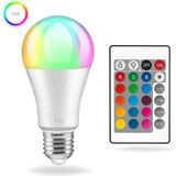 Masho Trend Renk Değiştiren LED Ampul - Dimmerli 9W Rgb - Uzaktan Kumandalı LED Ampul Renkli Ampül - Beyaz - 1 - 10 W