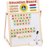 Masho Trend Renkli Ahşap Eğitim Yazı Tahtası 0 - 12 Yaş Çocuklar İçin Matematik Öğrenme