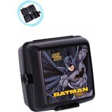 Masho Trend Siyah Caped Batman Beslenme Kabı - Batman Yemek Kabı, Batman Beslenme Kutusu - 4 Bölmeli - Renkli