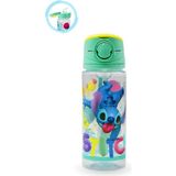 Masho Trend Stitch Matara 500 ml - Çocuk Suluk, Matara, Pipetli Suluk, Askılı Suluk Stitch Matara - Karışık-Çok Renkli