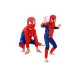 Mashotrend Spiderman Kostüm - Örümcek Adam Çocuk Kostümü - Maskeli Örümcek Adam Kostümü