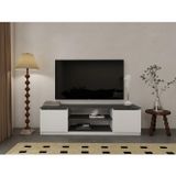 Masif Market Bade Tv Ünitesi Koyu Gri Beyaz