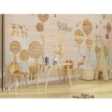Masif Market MM Rabito Masa 2 Sandalye ML Bambu 600*450*500