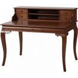 Masifart Acta 110 Luk Raflı Rustik Çalışma Masası - 110 x 69 cm - Renkli
