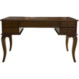 Masifart Orfe Ahsap Calisma Masası 140 cm Ceviz - 140 x 75 cm - Renkli