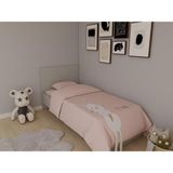 MasifMarket Letto Tek Kişilik Karyola Kül Gri Renk - 195 x 96 cm