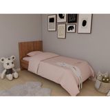 MasifMarket Letto Tek Kişilik Karyola Marbellakiraz Renk - Meşe - 195 x 96 cm