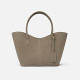 Masilya Brand Alina Shopper Süet Omuz Çantası - Vizon