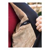 Masimar Büyük Beden Erkek Lacivert İçi Kürklü Kapüşonlu Tam Fermuarlı Sweatshirt Mont