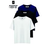 Masimar Erkek 3lü Paket Set Basic Tişört Spor T-shirt