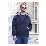 Masimar Erkek Kapüşonlu İçi Kürklü 3 İplik İç Cepli Sweatshirt