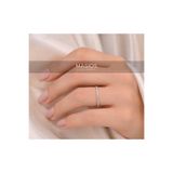 Masios Silver Zirkon Taşlı İnce Tamtur Gümüş Yüzük (Gold / Rose / Silver)