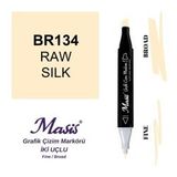 Masis 134 Ham İpek Çift Uçlu Marker Grafik Çizim Kalemi