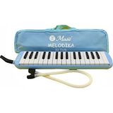 Masis 32 Tuş Çantalı Melodika Pastel Renkler - Açık Mavi