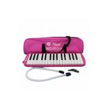 Masis 32 Tuşlu Pembe Melodika Tuşlu Nefesli Çalgı Müzik Aleti Çantalı