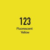 Masis Flourescent Yellow 123 Çift Taraflı Twin Grafik Marker Kalem