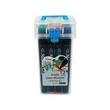 Masis Grafik Çizim Markör Kalemi Twin Çift Uçlu 0,2 Mm - 0,5 Mm 12 Renk Pp ÇM-PP12 - Karışık