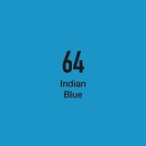 Masis Indian Blue 64 Çift Taraflı Twin Grafik Marker Kalem