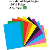 Masis KarmaOfis Açık Yeşil Fotokopi Kağıdı 100'lü