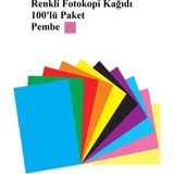 Masis Karmaofis Pembe Fotokopi Kağıdı 100'LÜ