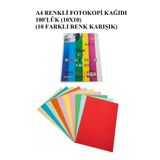 Masis KarmaOfis Renkli Fotokopi Kağıdı 100'lü (10 renk karışık)