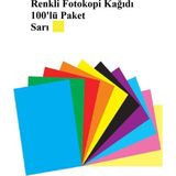 Masis KarmaOfis Sarı Fotokopi Kağıdı 100'lü