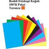 Masis KarmaOfis Turuncu Fotokopi Kağıdı 100'lü