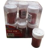 Masis Kırmızı Toz Sim 8 gr 12 Adet 1 Paket - Renkli