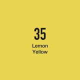 Masis Lemon Yellow 35 Çift Taraflı Twin Grafik Marker Kalem