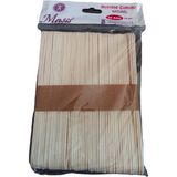 Masis Naturel Ahşap Muayene Çubuğu 50 Adet 14 cm - Tek Kullanımlık Spatula