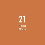 Masis Terracotta 21 Çift Taraflı Twin Grafik Marker Kalem
