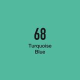 Masis Turquoise Blue 68 Çift Taraflı Twin Grafik Marker Kalem