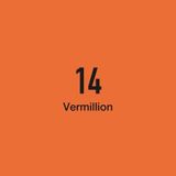 Masis Vermillion 14 Çift Taraflı Twin Grafik Marker Kalem