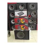 Masiva Komple Sett! 30 Cm Massivee Bas , 2 Takım 20 Cm Masiv Midrange Ve 4 Kanal Ms-B3500.4k Amfi