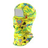 Maskara Extreme Kids Pro Balaklava, Su İtici özellikli(DWR) Baskılı Snowboard, Kayak, Motosiklet, Bisiklet Kar Maskesi (MASKB, Tek Beden) (MASKB006, Tek Beden)