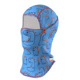 Maskara Extreme Kids Pro Balaklava, Su İtici özellikli(DWR) Baskılı Snowboard, Kayak, Motosiklet, Bisiklet Kar Maskesi (MASKB, Tek Beden) (MASKB011, Tek Beden)