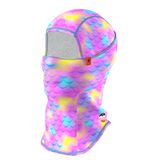 Maskara Extreme Kids Pro Balaklava, Su İtici özellikli(DWR) Baskılı Snowboard, Kayak, Motosiklet, Bisiklet Kar Maskesi (MASKB, Tek Beden) (MASKB014, Tek Beden)