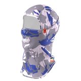 Maskara Extreme Pro Balaklava, Baskılı, Su İtici özellikli(DWR) Snowboard, Kayak, Motosiklet, Bisiklet Kar Maskesi (MASPB) (MASPB028, Tek Beden)