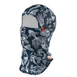 Maskara Extreme Pro Balaklava, Baskılı, Su İtici özellikli(DWR) Snowboard, Kayak, Motosiklet, Bisiklet Kar Maskesi (MASPB) (MASPB043, Tek Beden)