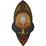 Maske Mask Surat nakış işleme arma patch peç 4.5x9 cm