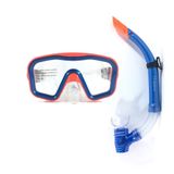 Maske Şnorkel Safari Dalış Seti Tepered Cam - 2186A/113CSB