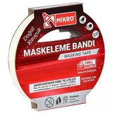 Maskeleme Bandı 12Mmx25mt Kağıt Bant - 3 Adet